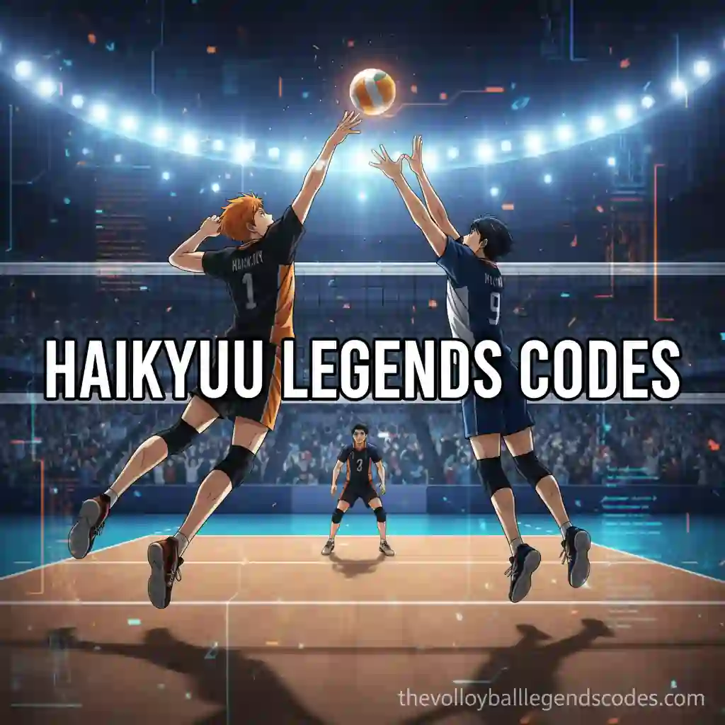 Haikyuu Legends Codes Haikyuu Legends Codes